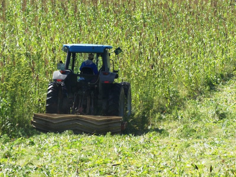Testing the Kuys Industries roller crimper